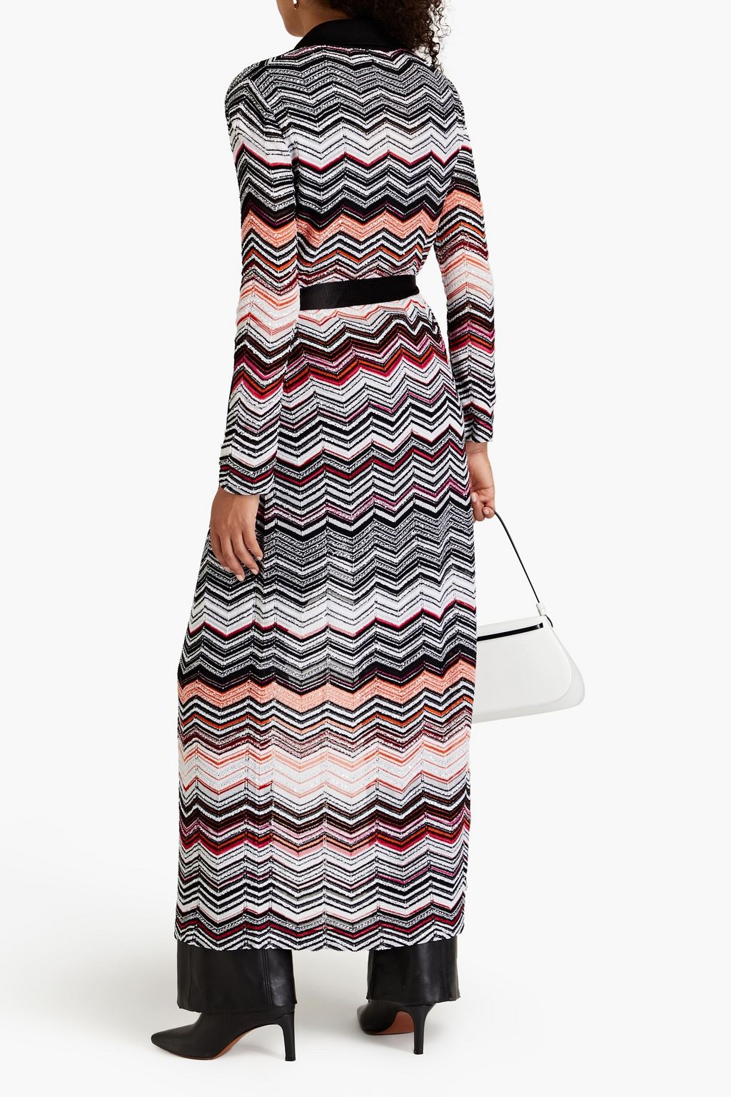 High-end Crochet Knit Cardigan Dress