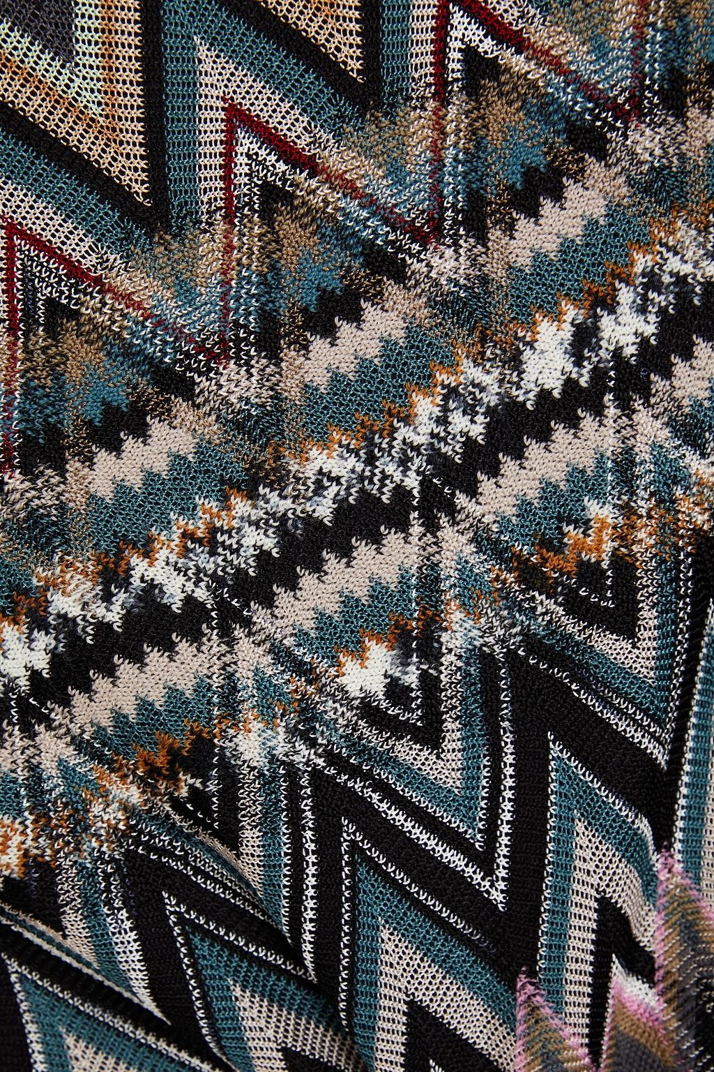 MISSONI Crochet-knit skirt