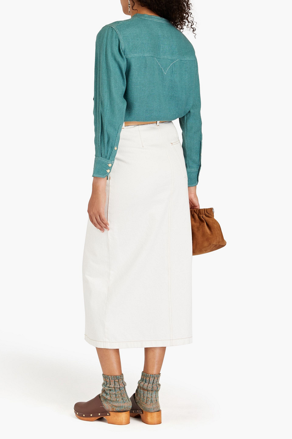 ISABEL MARANT TECOYO SILK TOP