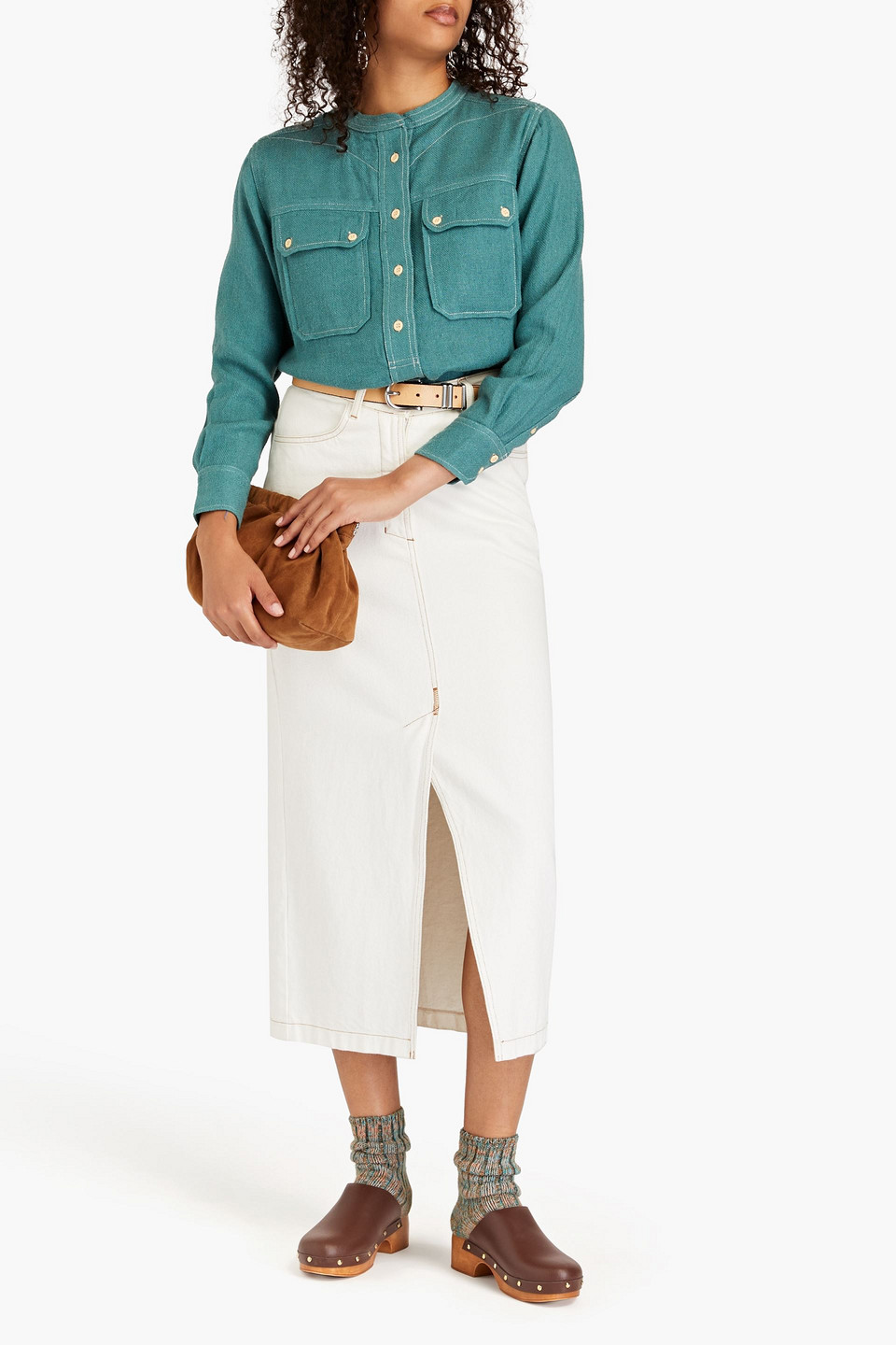 ISABEL MARANT TECOYO SILK TOP