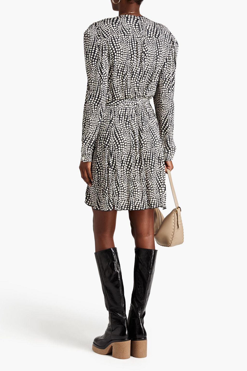 ISABEL MARANT Telen printed jersey mini dress