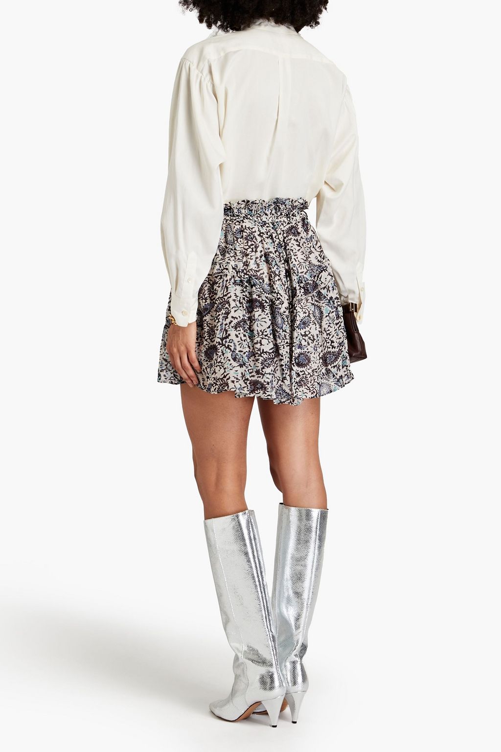 ISABEL MARANT Cade Bluse aus Crêpe de Chine aus einer Seidenmischung