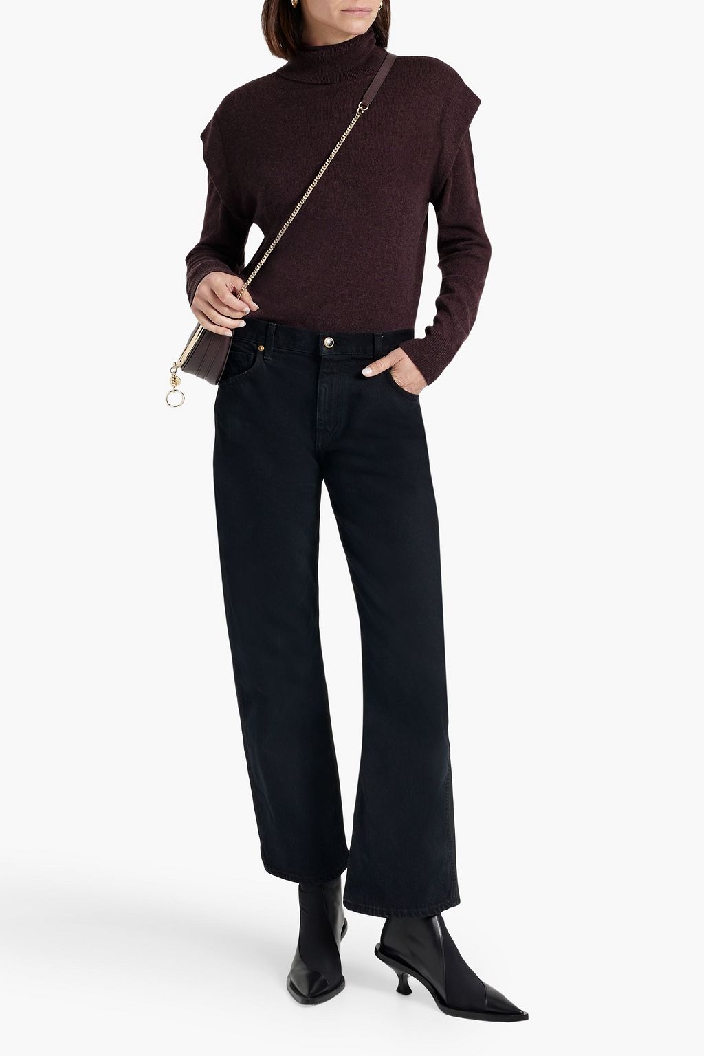 AUTUMN CASHMERE Cashmere turtleneck sweater
