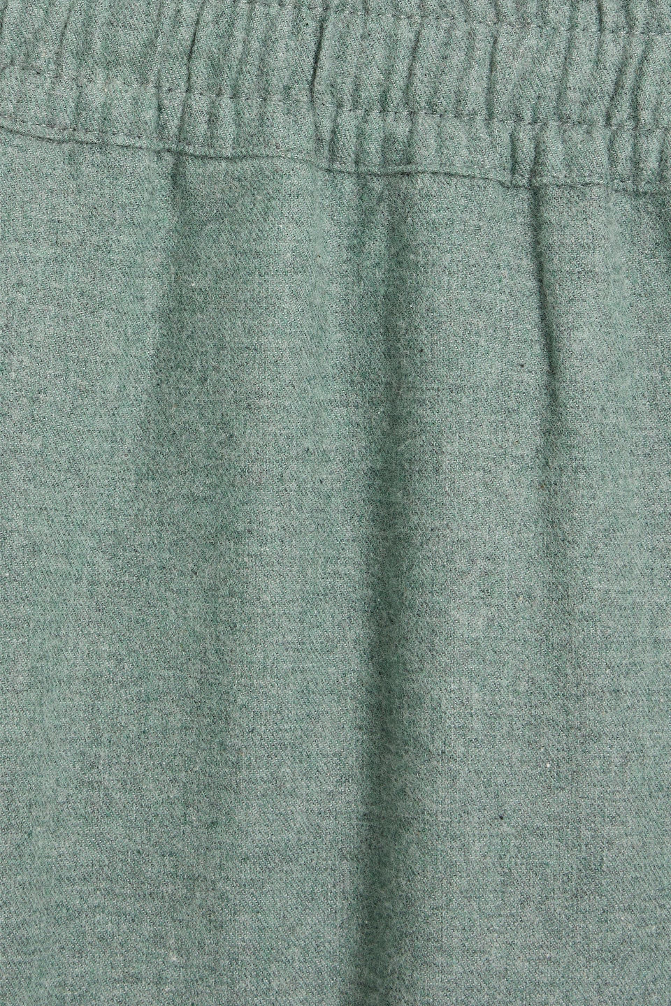 Shop Hamilton And Hare Cotton-jersey Pajama Pants In Grey Green