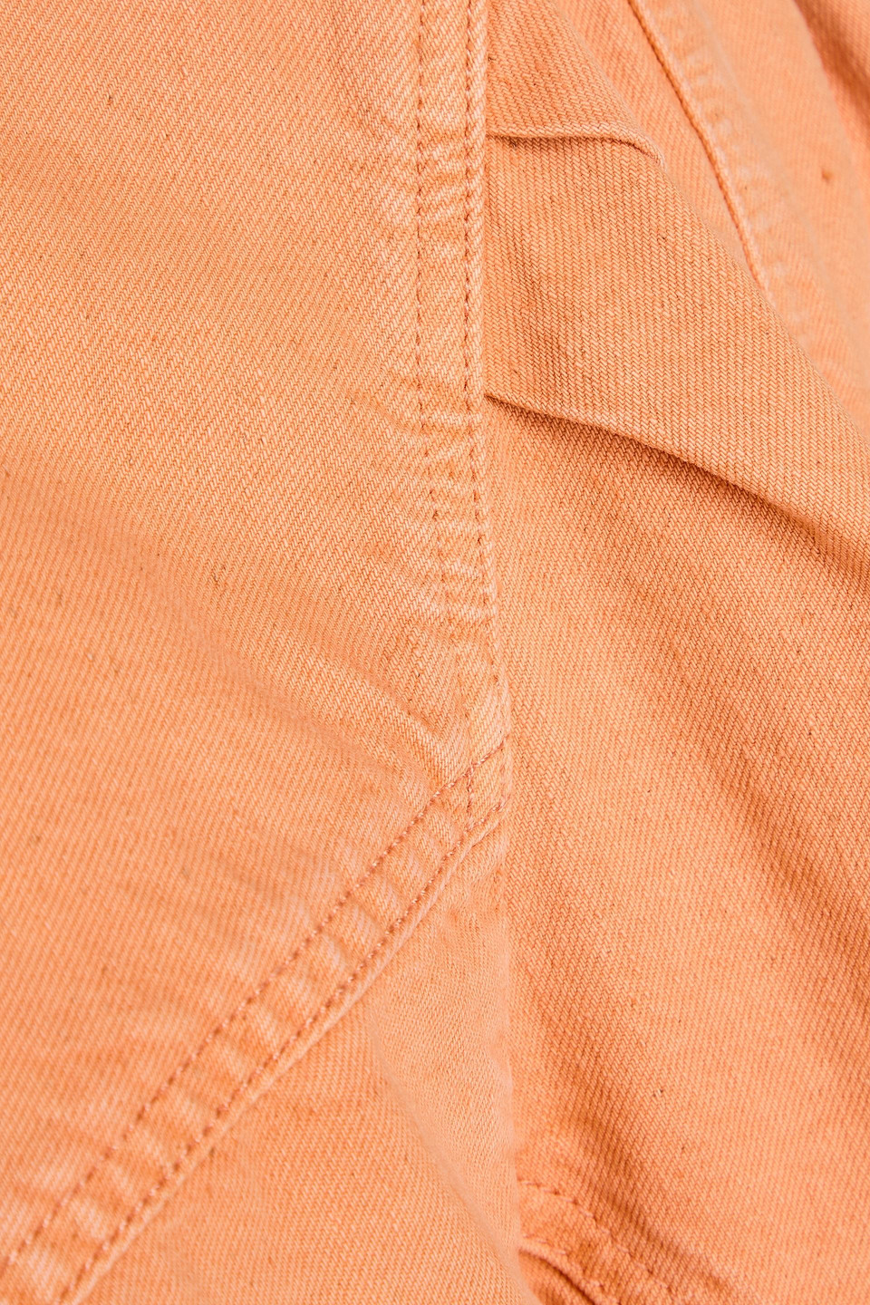 Isabel Marant Espera Denim Top In Orange