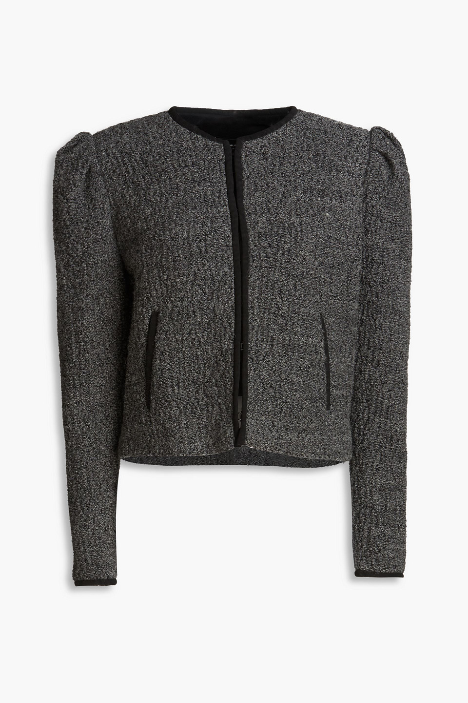 Isabel Marant Zingy Wool-blend Bouclé Jacket In Anthrazit
