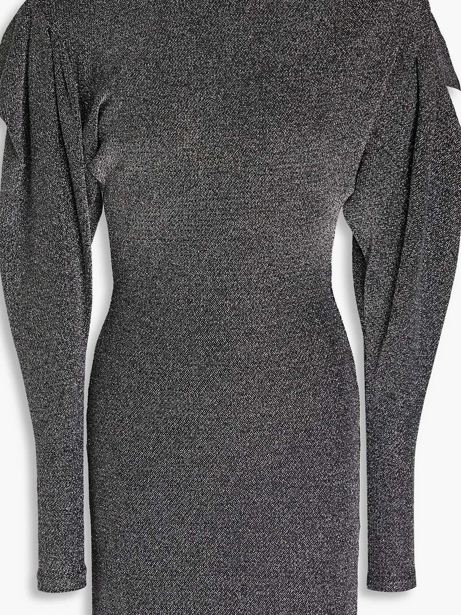 waden lamé mini dress