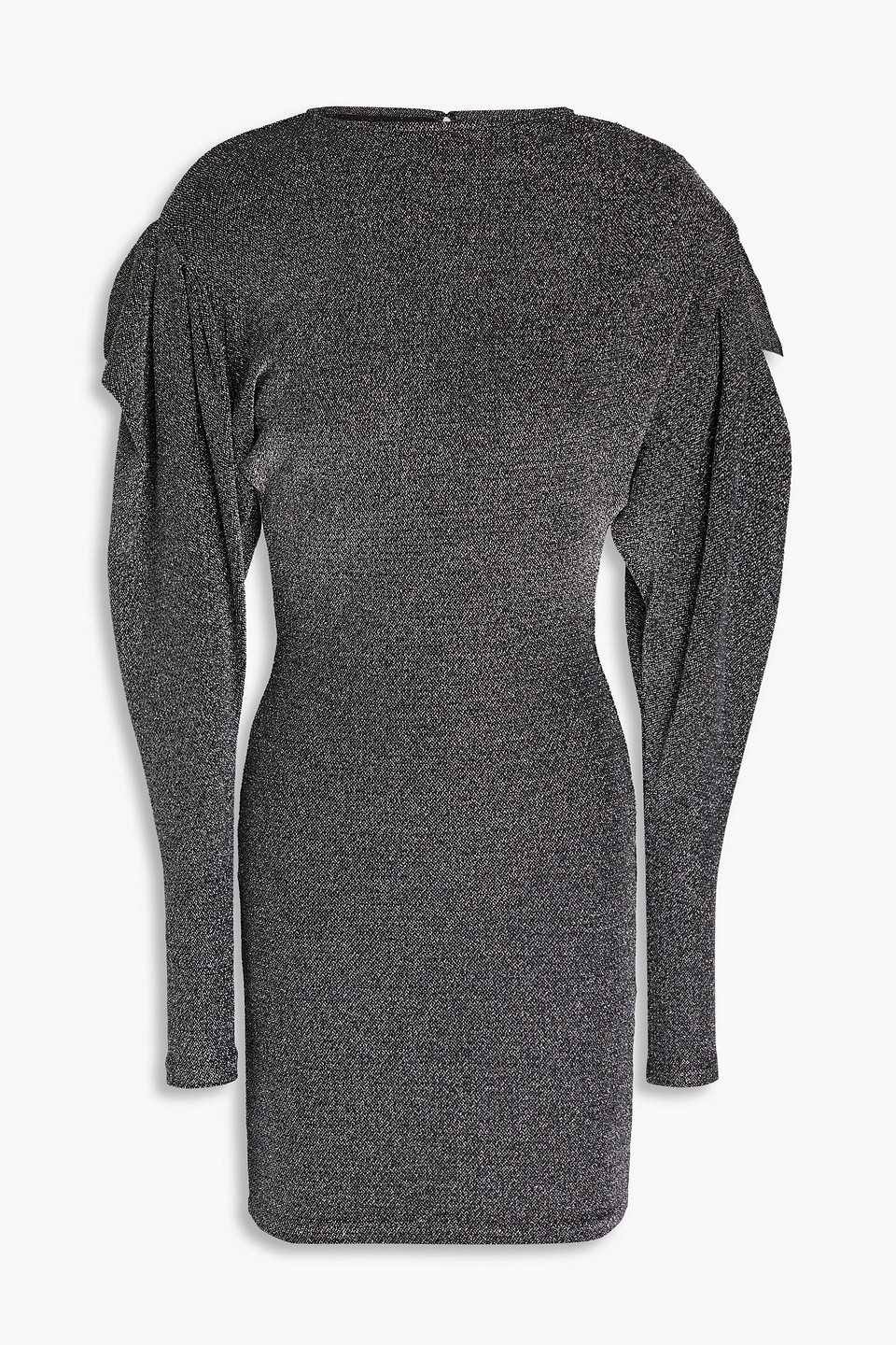 ISABEL MARANT WADEN LAMÉ MINI DRESS 