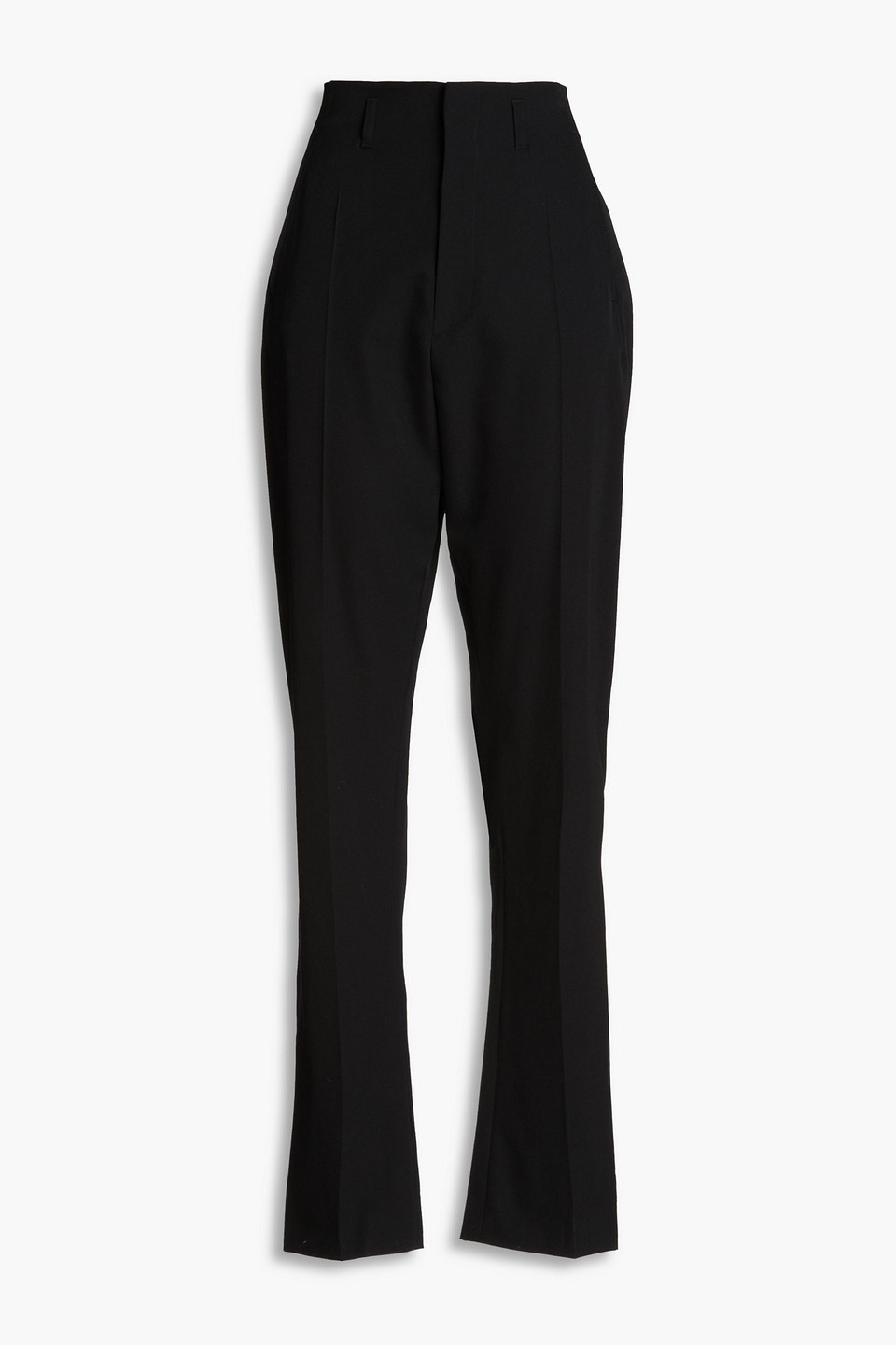Isabel Marant Amaya Wool-twill Tapered Pants In Schwarz