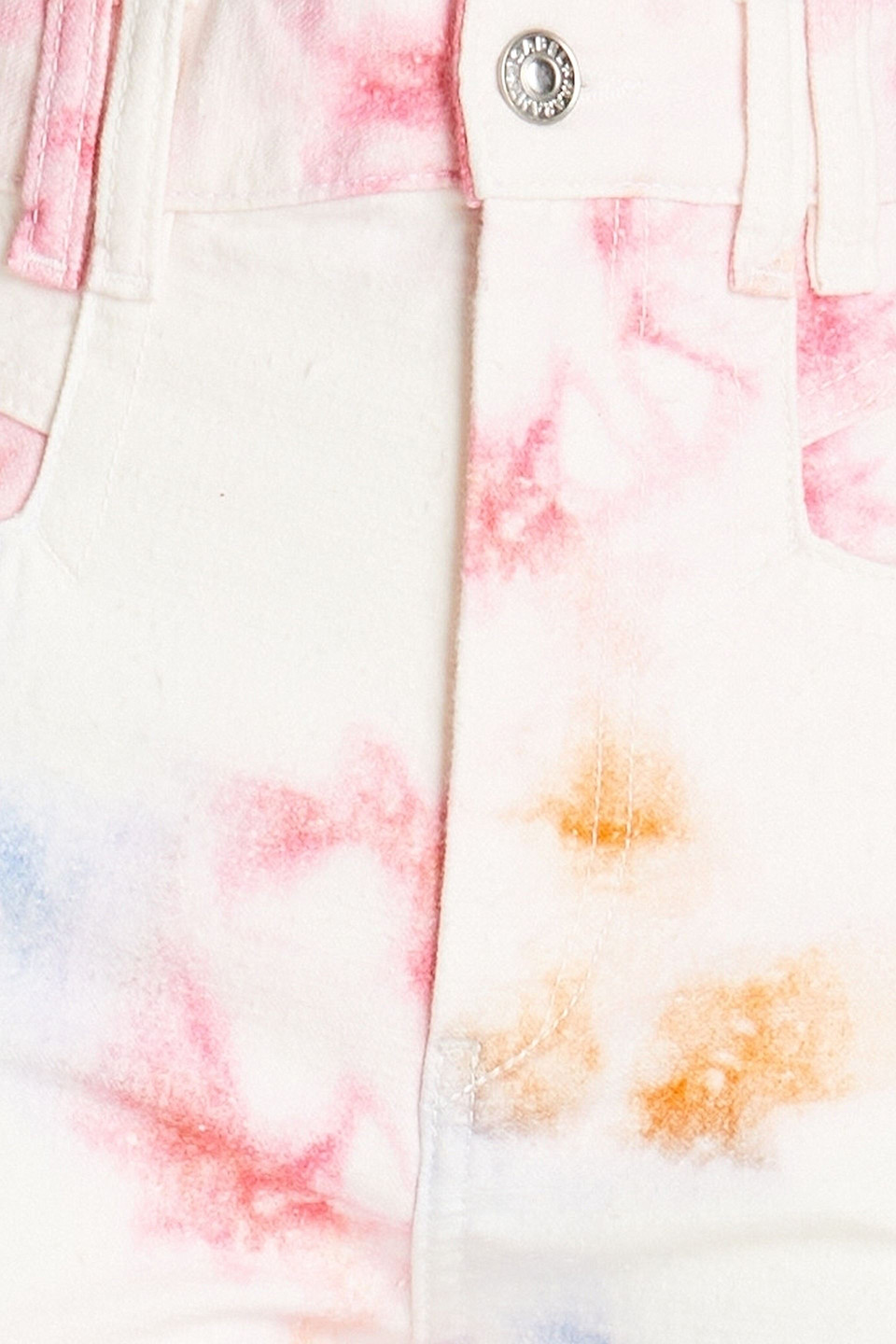 Isabel Marant Elvira Tie-dyed High-rise Flared Jeans In Pink