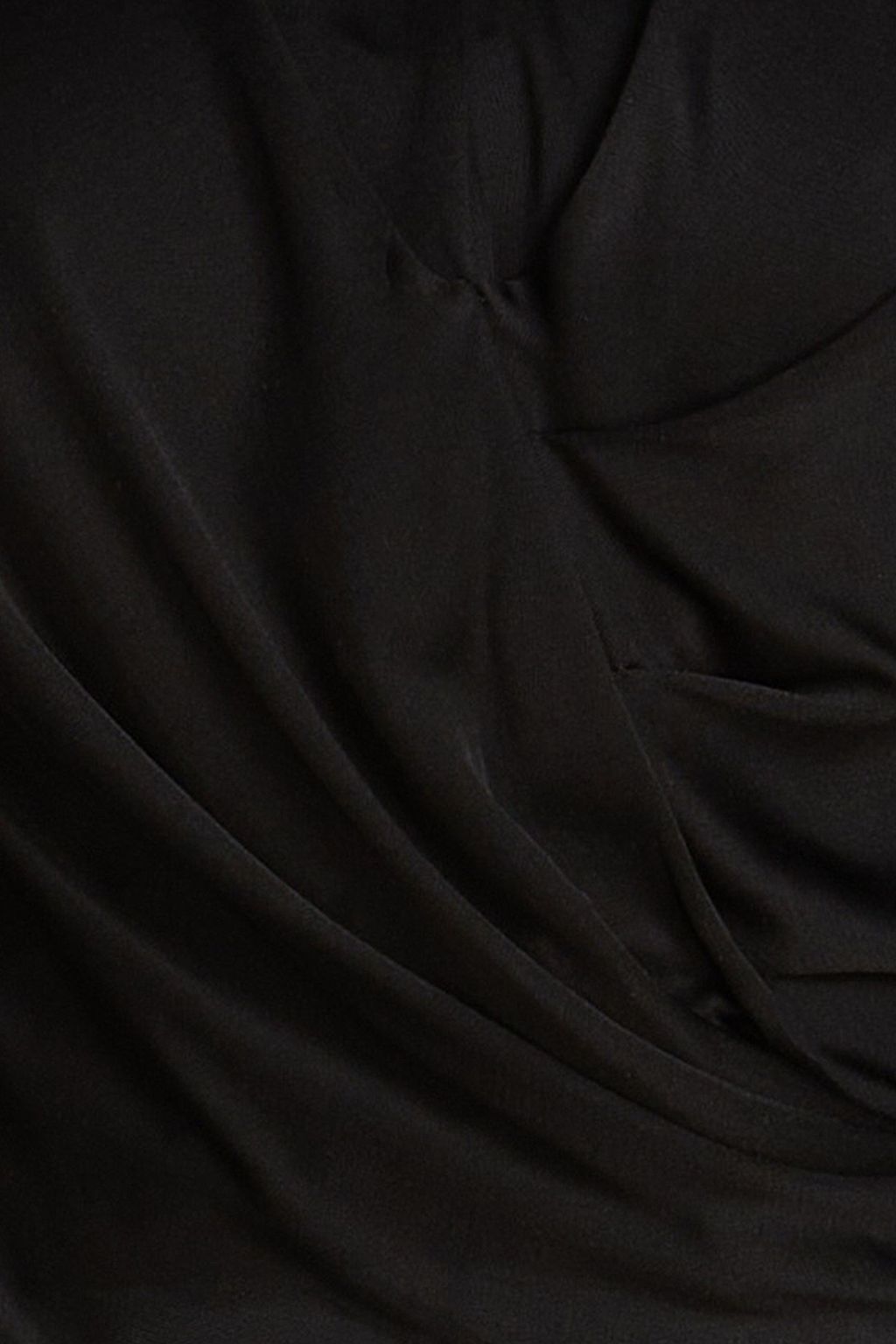 ISABEL MARANT بلوزة من جيرسي الساتان بتصميم مزموم