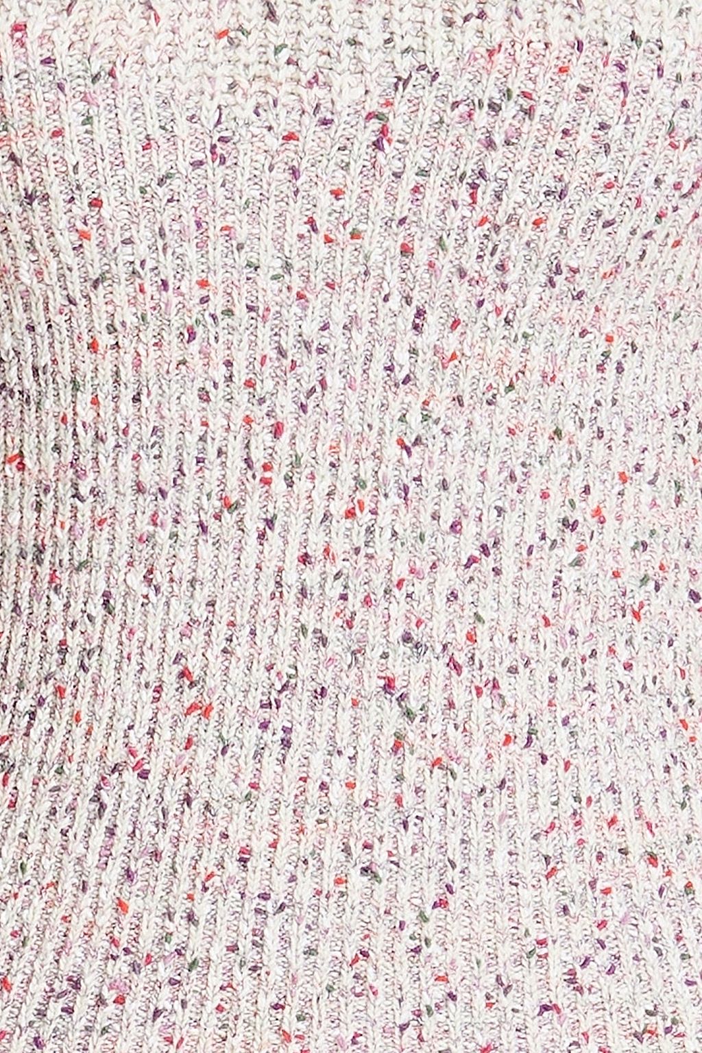 ISABEL MARANT كنزة رياضية بحبكة مضلّعة