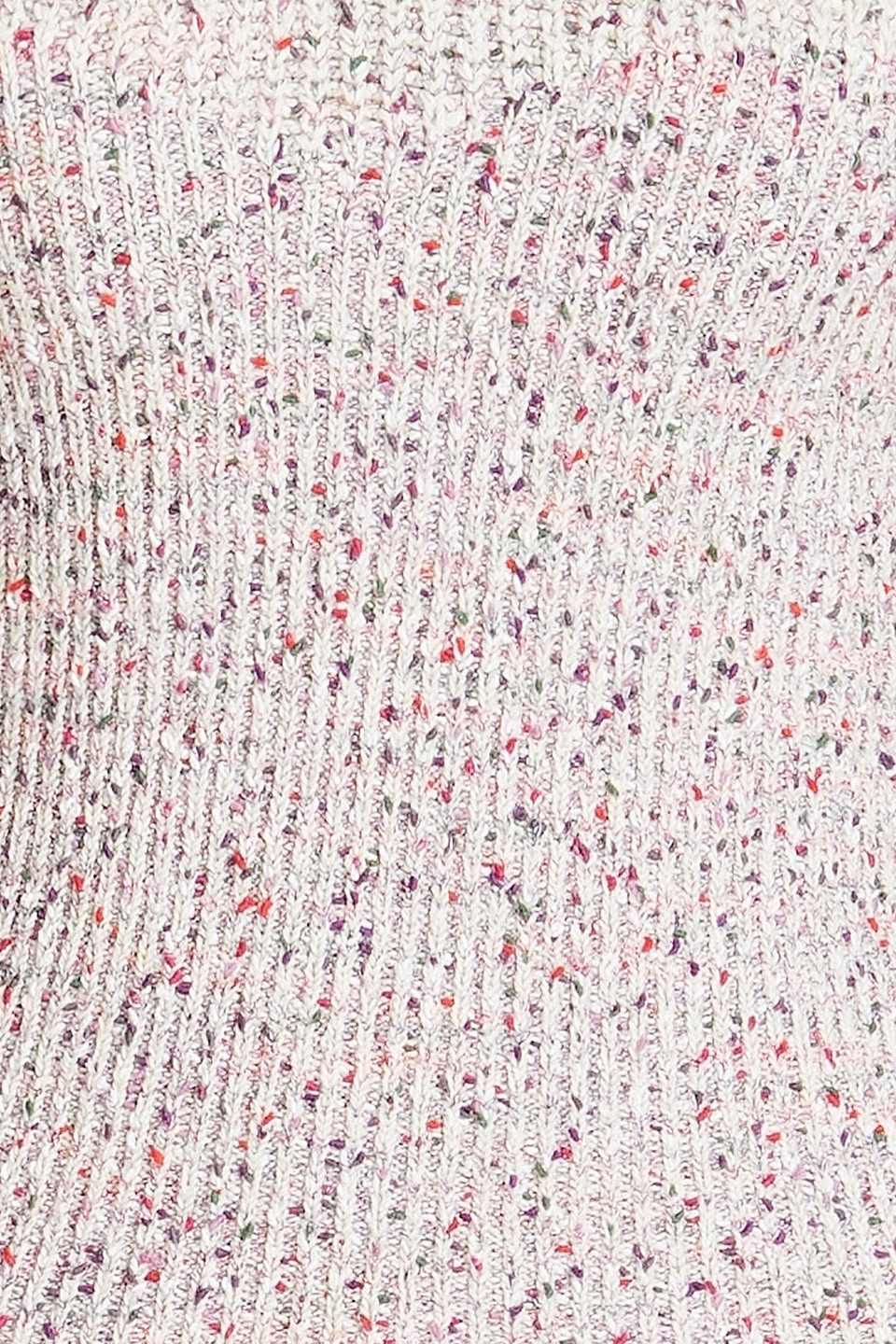 Isabel Marant Donegal Ribbed-knit Sweater In Violett