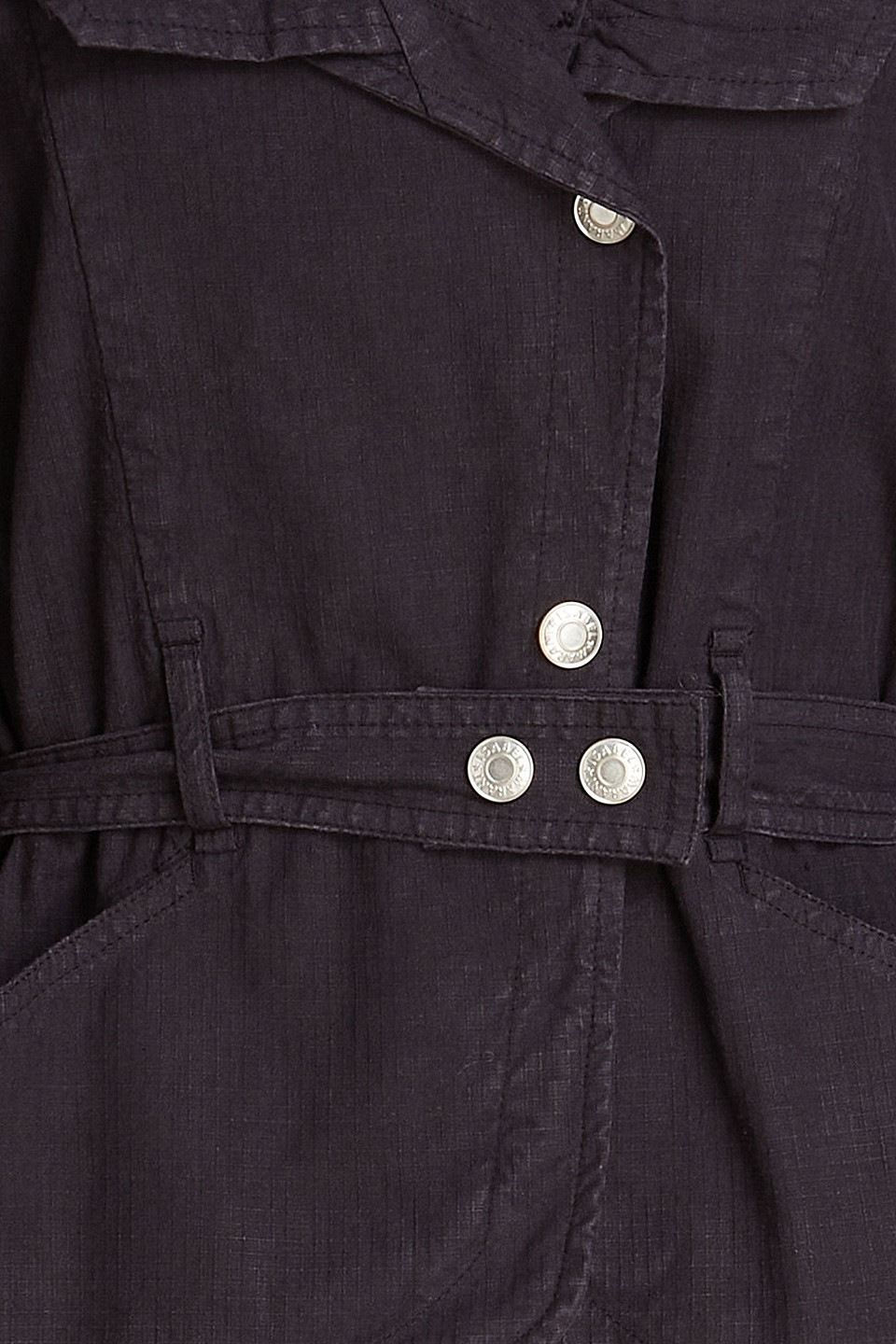 Isabel Marant Epaline Linen Blend Jacket In Nachtblau