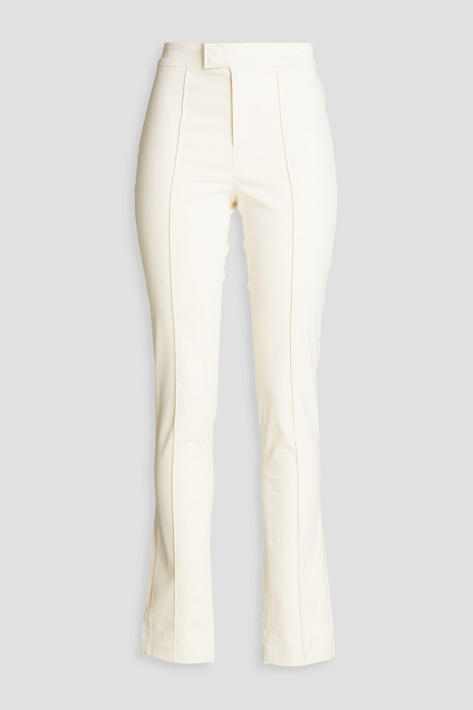 Isabel Marant Crepe Skinny Pants In Naturfarben