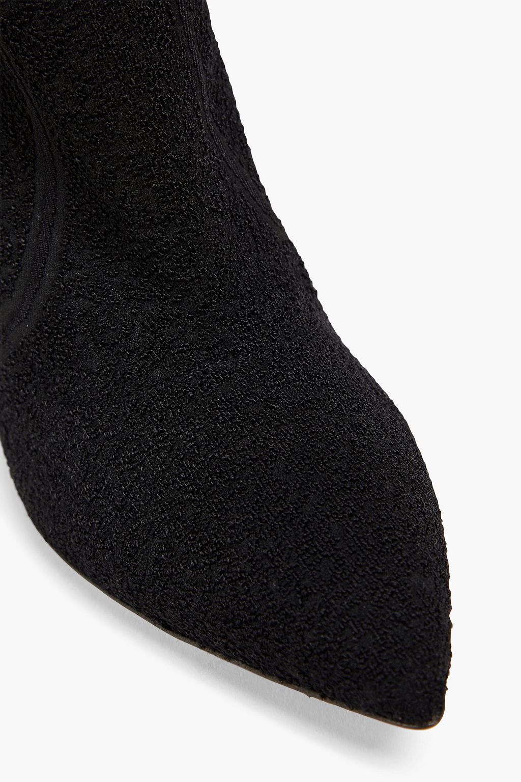 GIANVITO ROSSI Fiona bouclé-knit over-the-knee boots