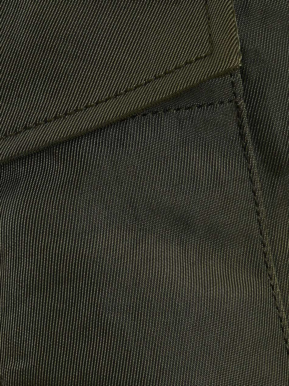 twill mini skirt