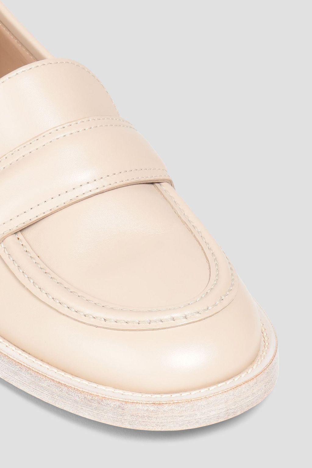 GIANVITO ROSSI Leather loafers