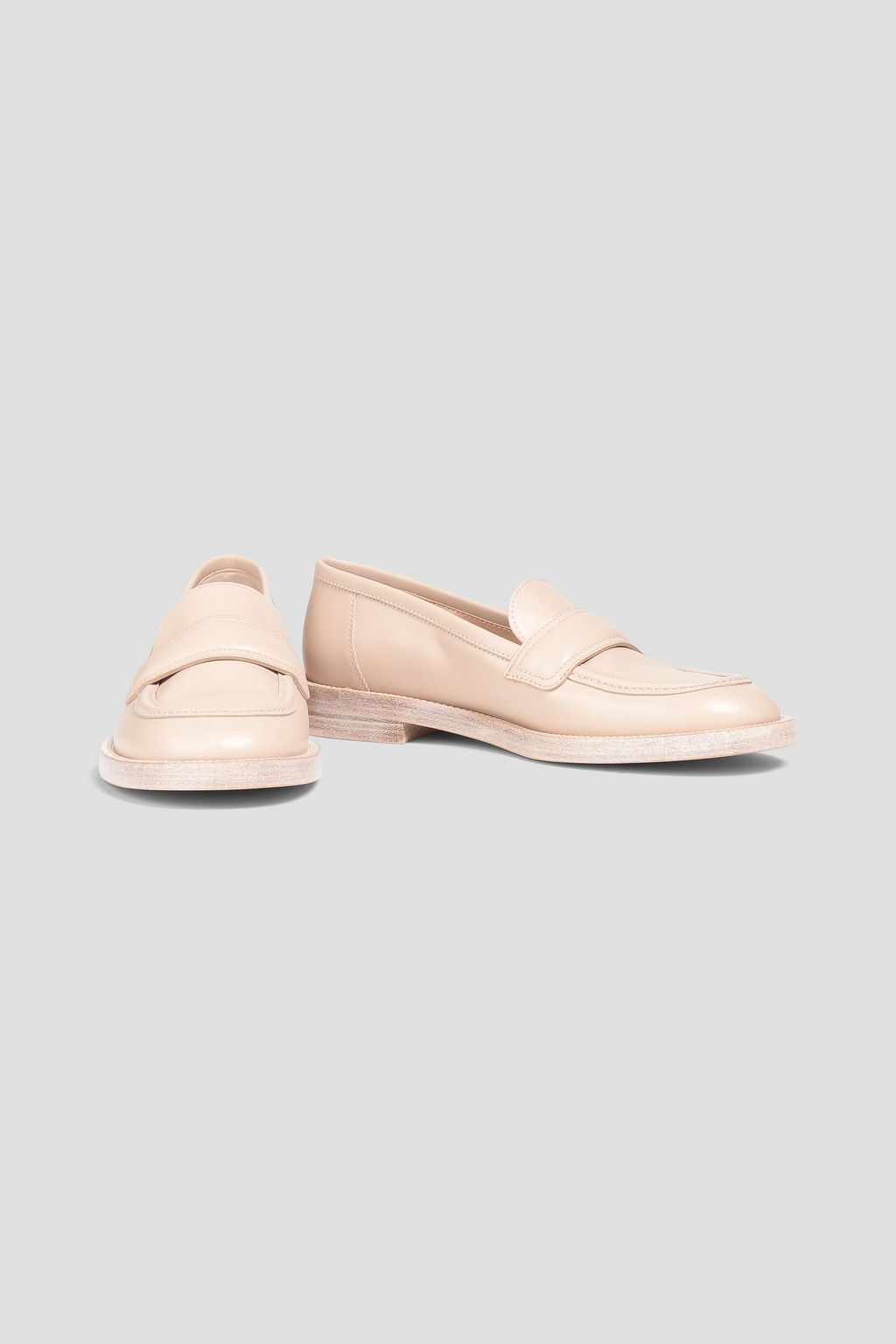 GIANVITO ROSSI Leather loafers