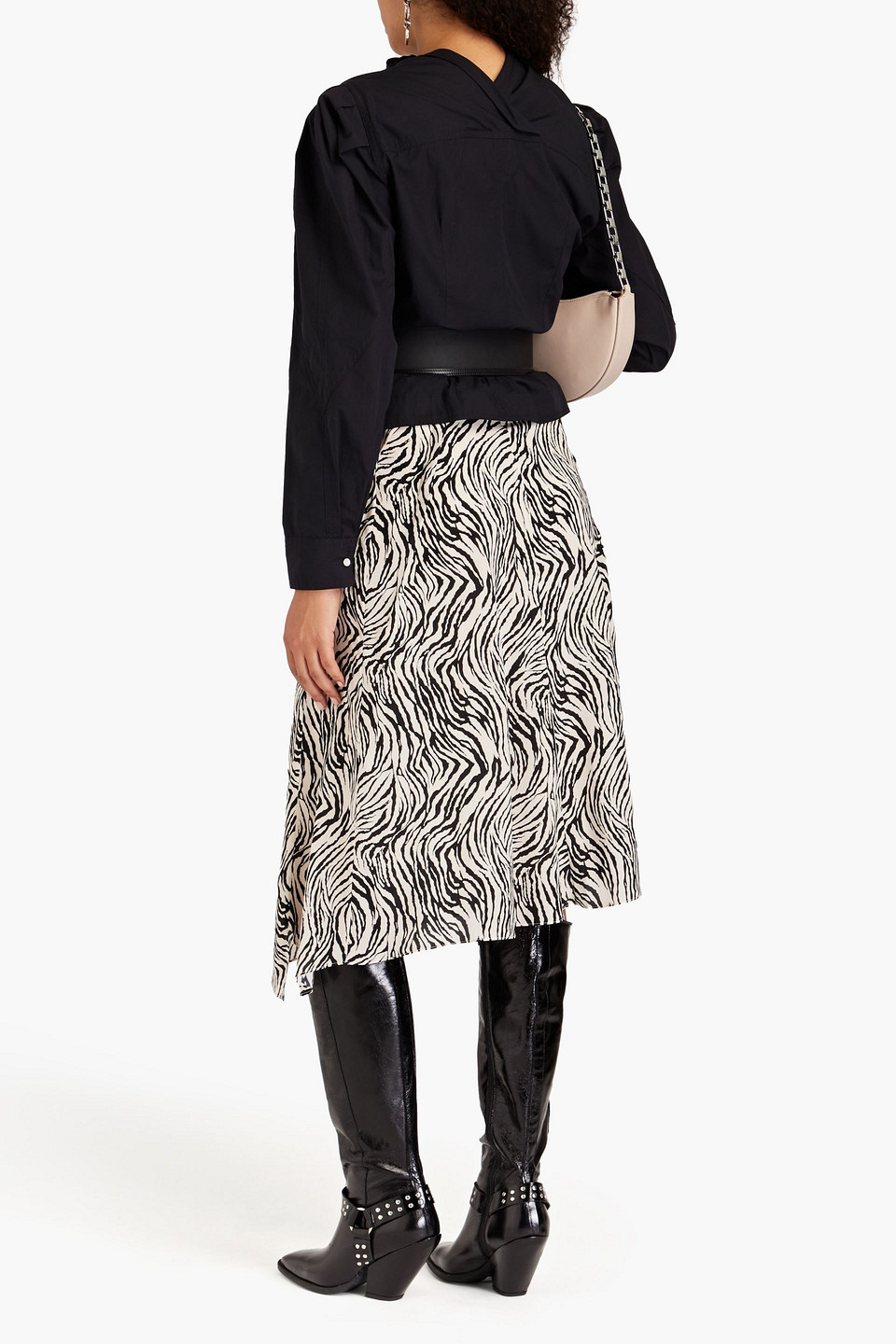 Isabel Marant Midi Skirts In Animal-print