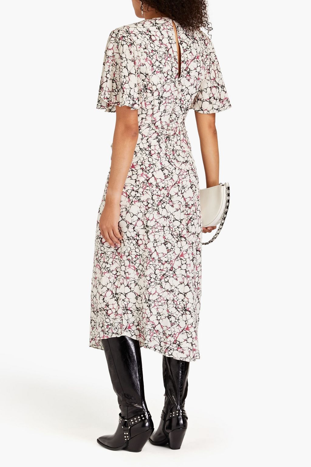 ISABEL MARANT Berwick printed silk crepe de chine midi dress