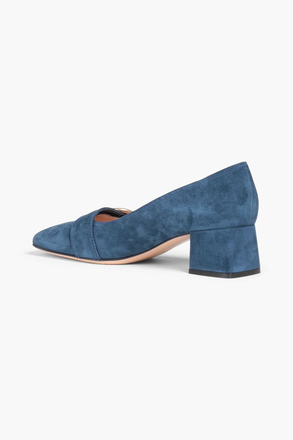 GIANVITO ROSSI Buckled suede pumps THE