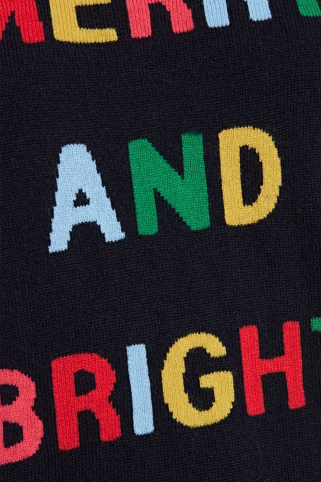 CHINTI & PARKER Intarsia wool and cashmere-blend sweater