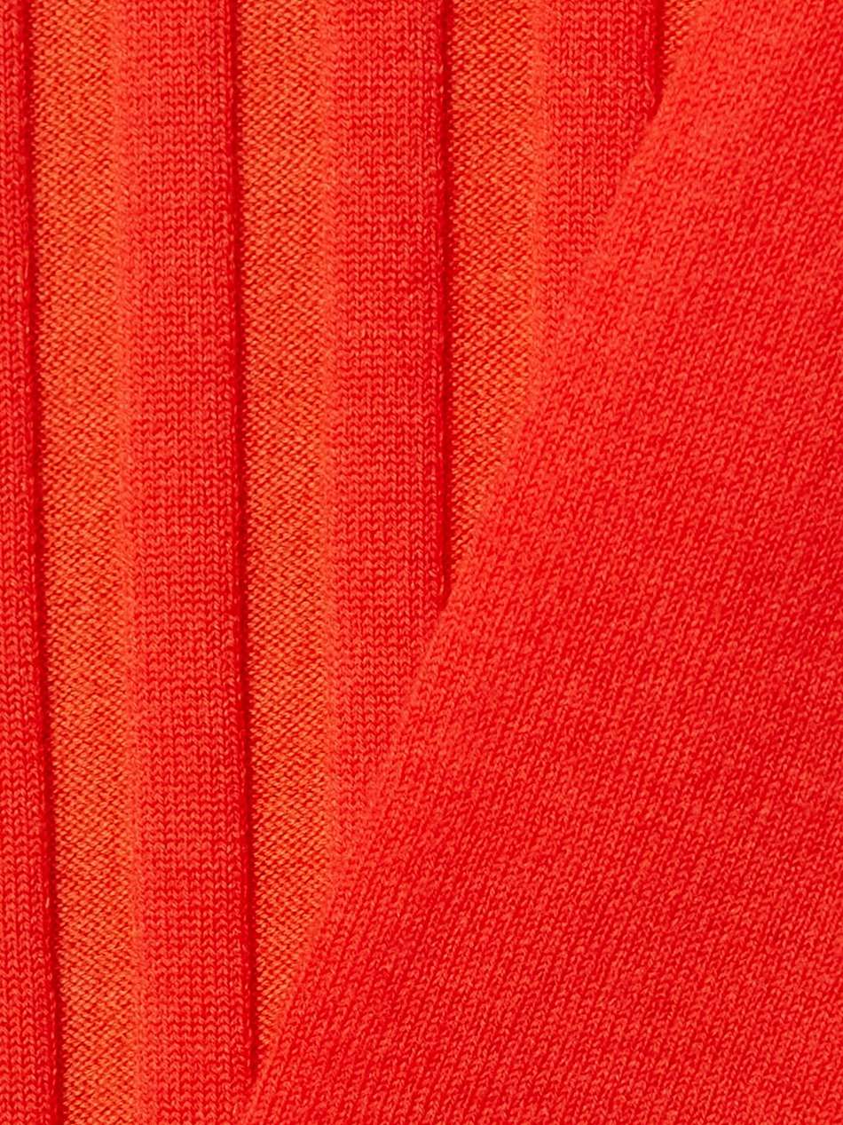 layered ribbed merino wool-blend maxi dress