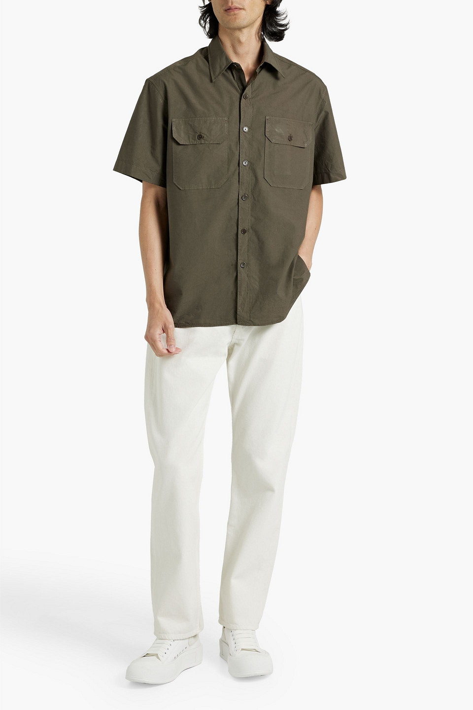 DUNHILL COTTON SHIRT 