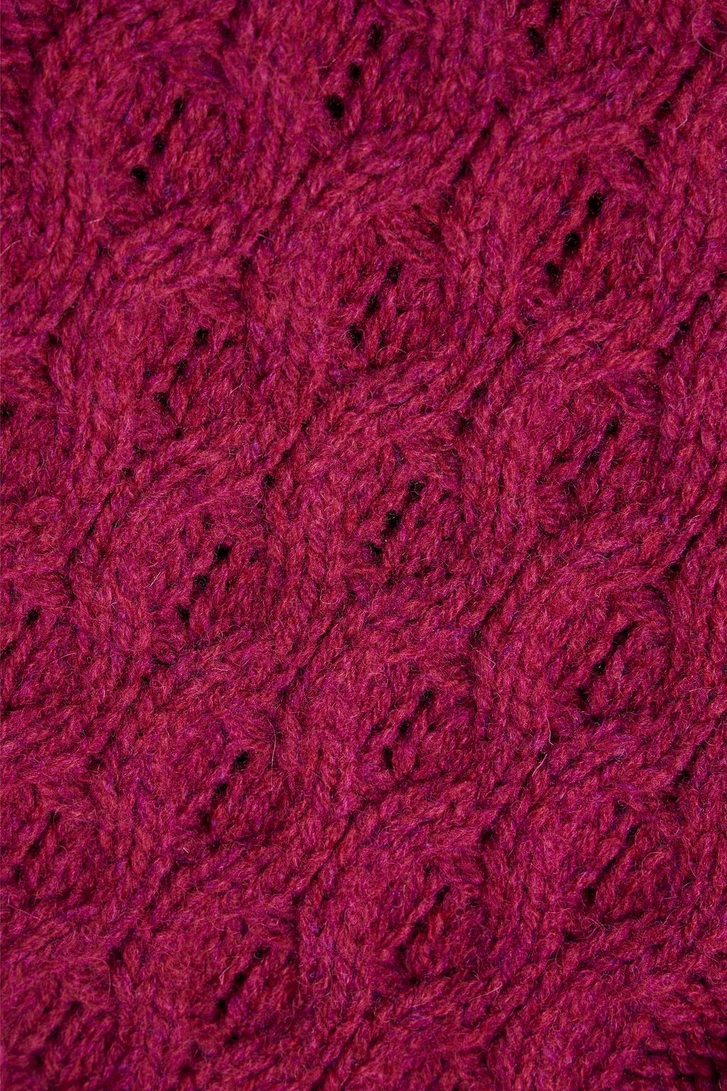 CHINTI & PARKER Aran cable-knit wool sweater