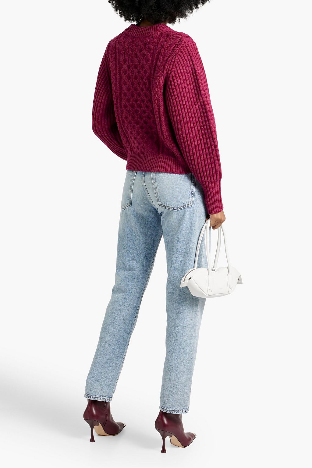 CHINTI & PARKER Aran cable-knit wool sweater