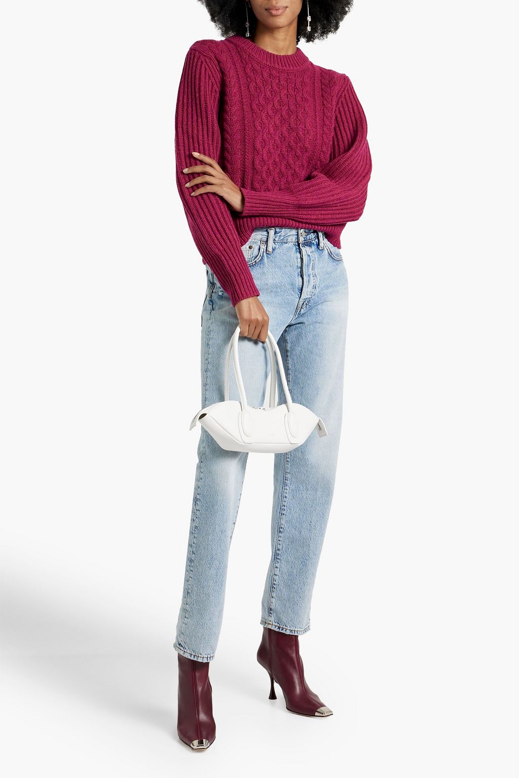 CHINTI & PARKER Aran cable-knit wool sweater