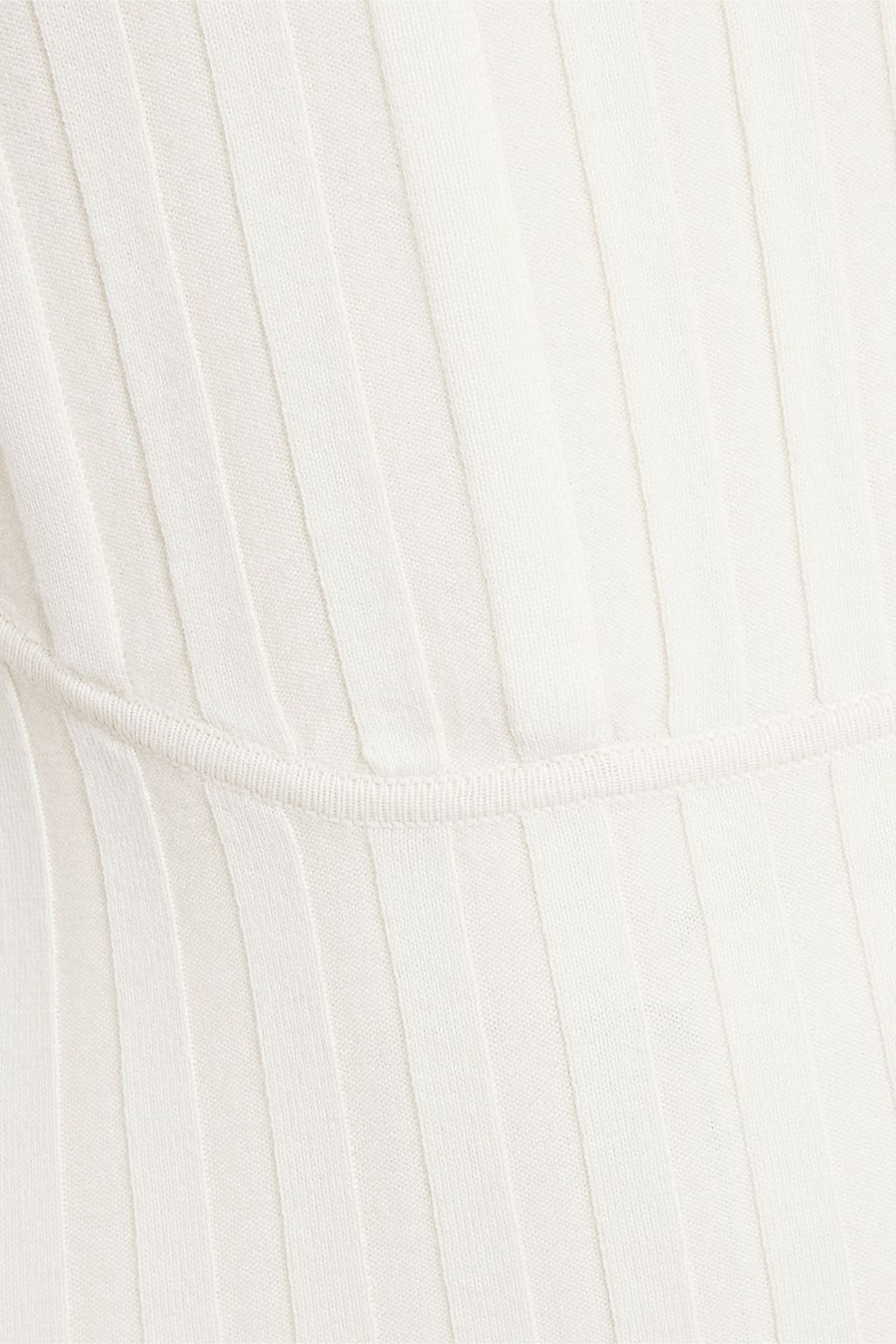 DION LEE 레이어드 골지 메리노 울 혼방 맥시 드레스