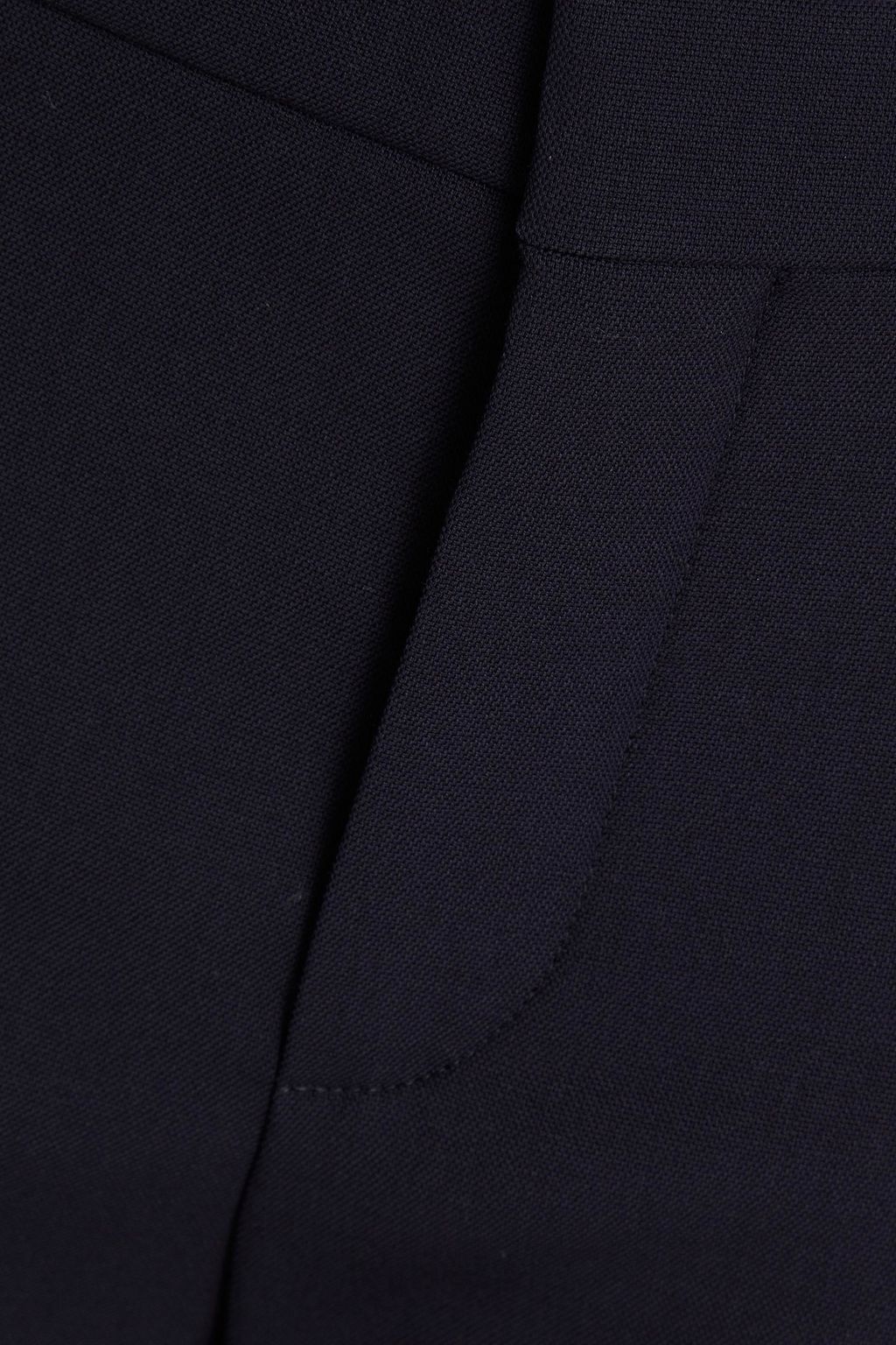 CHLOÉ Cropped wool-blend tapered pants