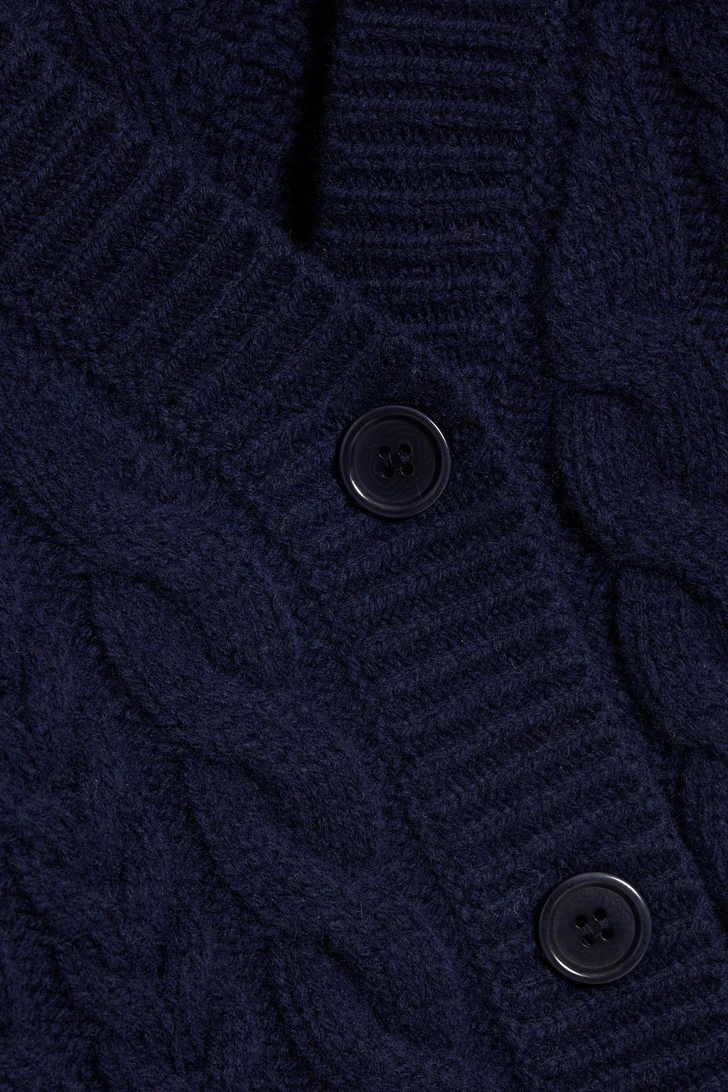 CHINTI & PARKER Aran cable-knit wool cardigan