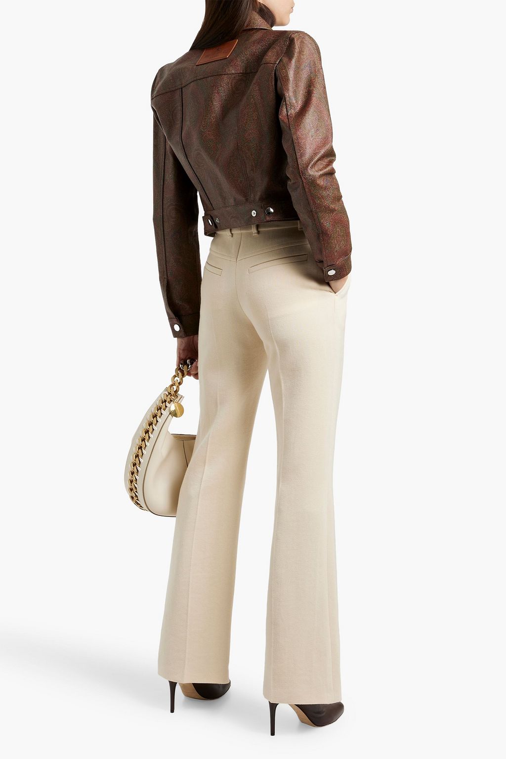 CHLOÉ Wool flared pants