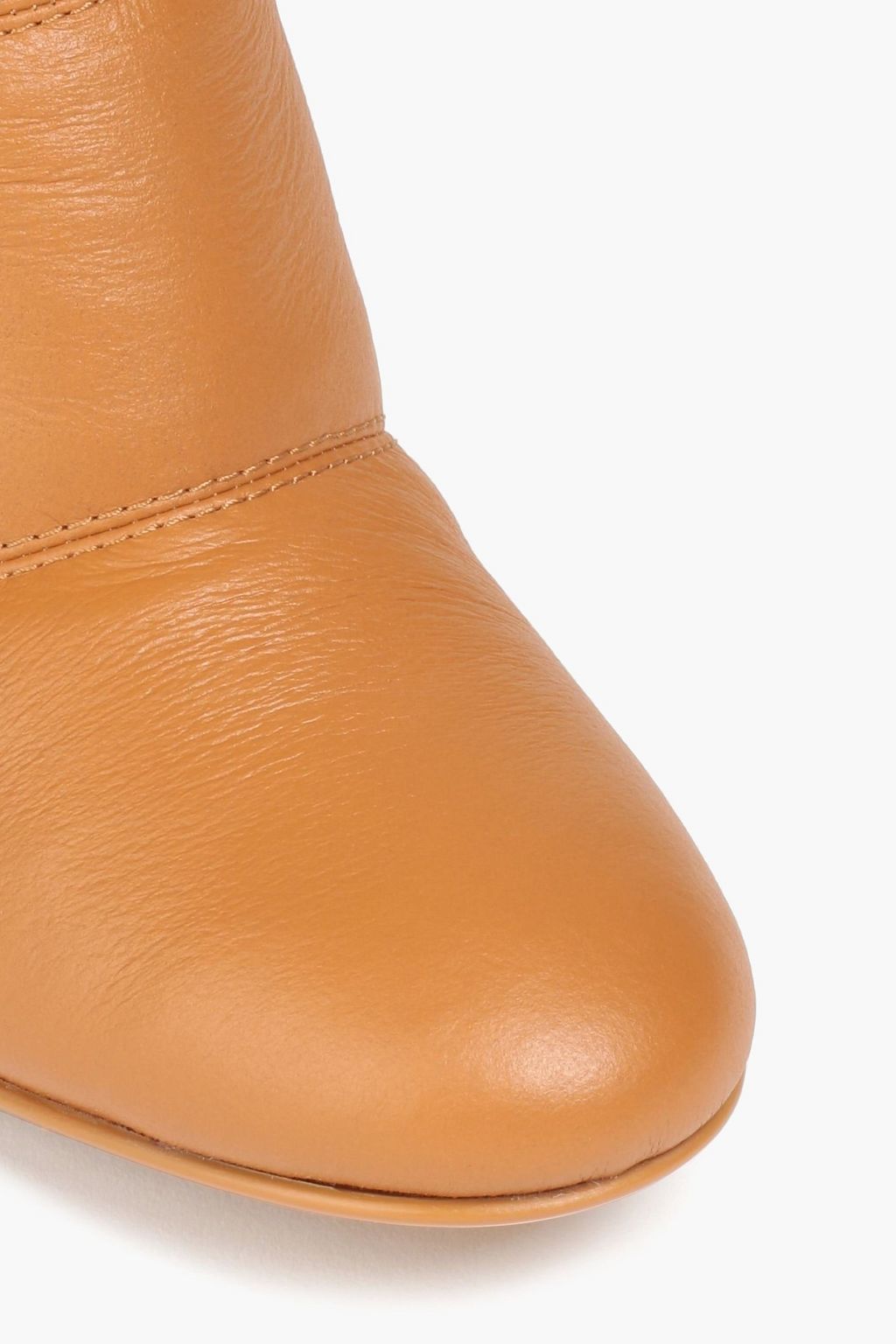 GIANVITO ROSSI Shearling-lined quilted leather ankle boots