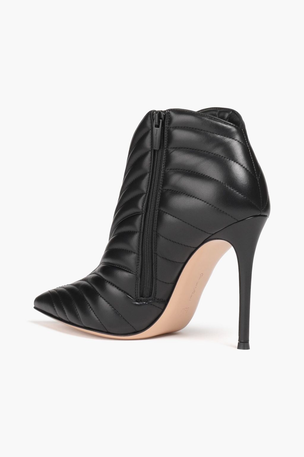 GIANVITO ROSSI Quilted leather ankle boots