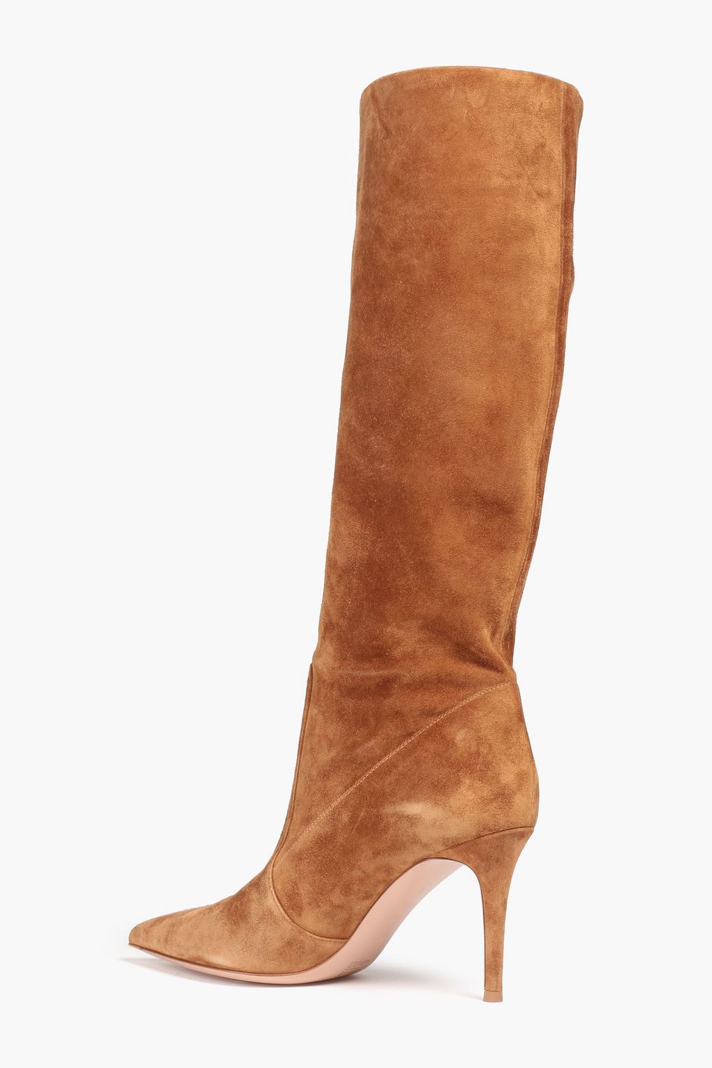 GIANVITO ROSSI Suede knee boots