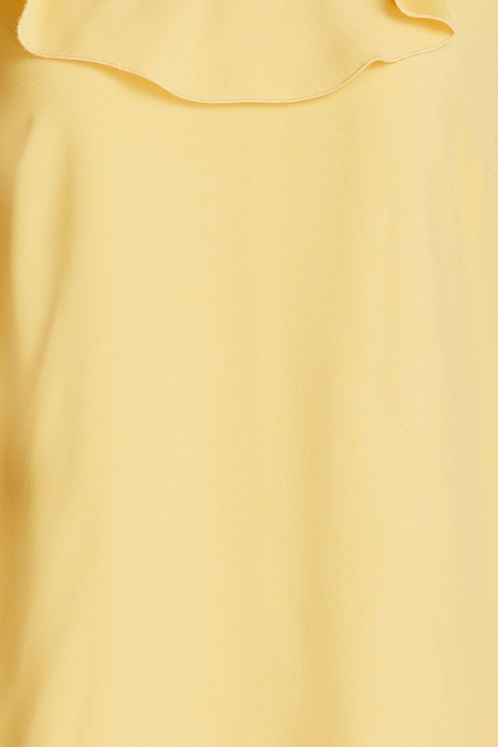 REDVALENTINO فستان قصير من الكريب مزين بكشاكش