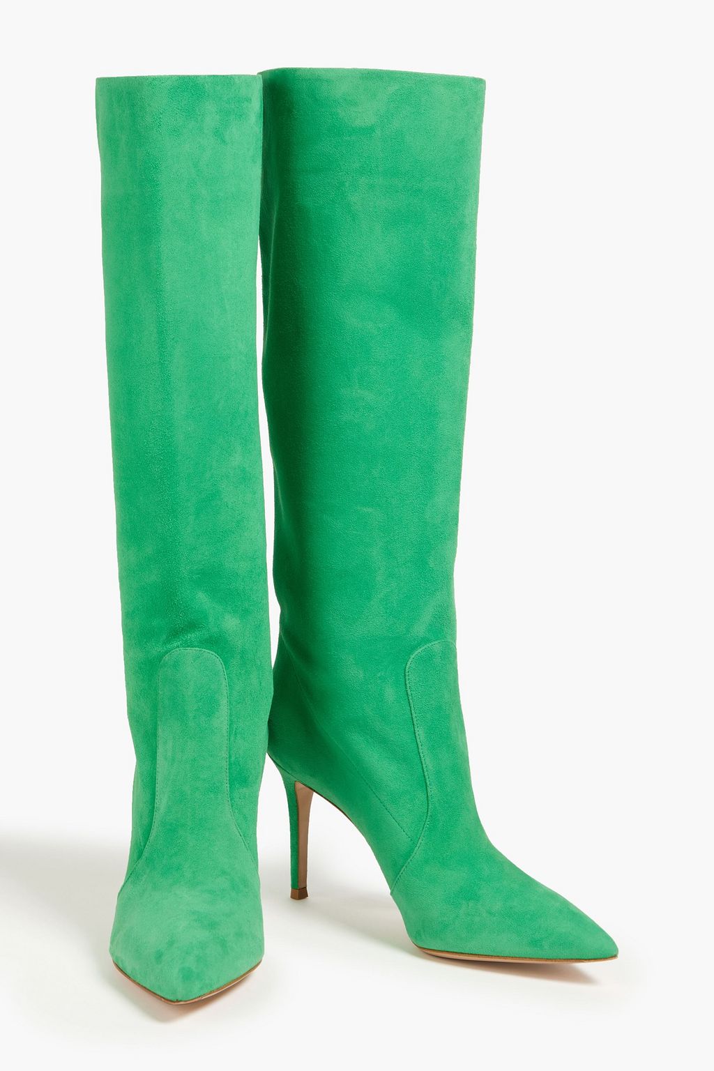 GIANVITO ROSSI Suede knee boots
