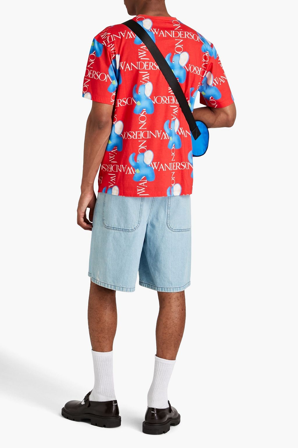JW ANDERSON Printed cotton-jersey T-shirt