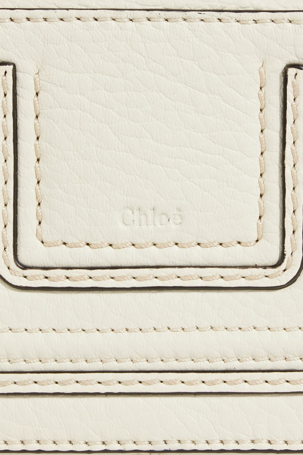 CHLOÉ Marcie mini pebbled-leather shoulder bag