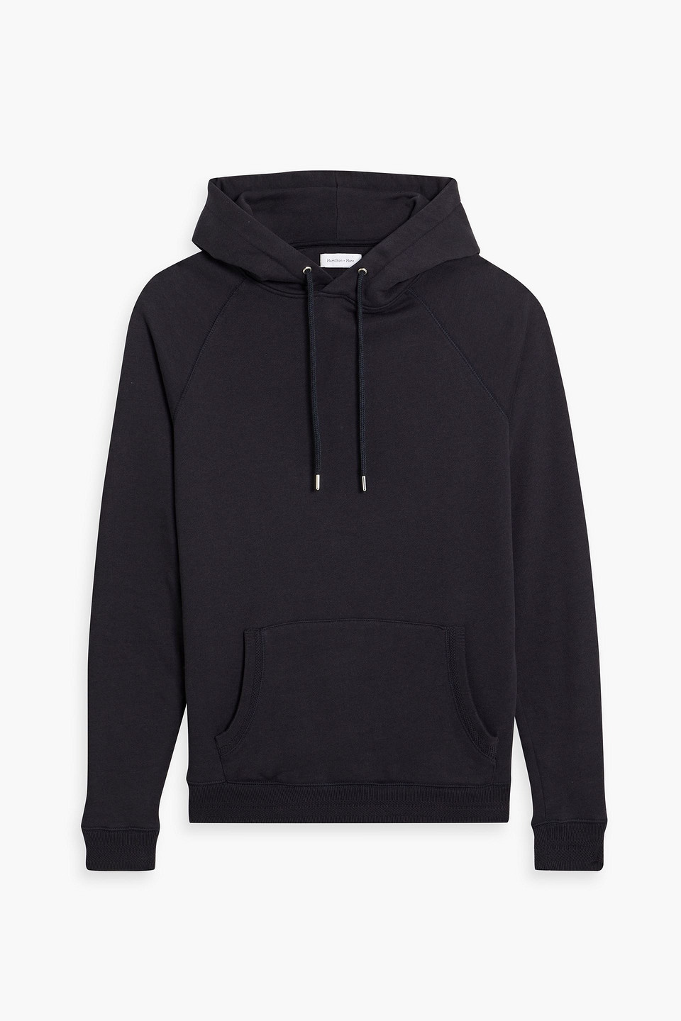 Cotton and Lyocell-blend fleece hoodie