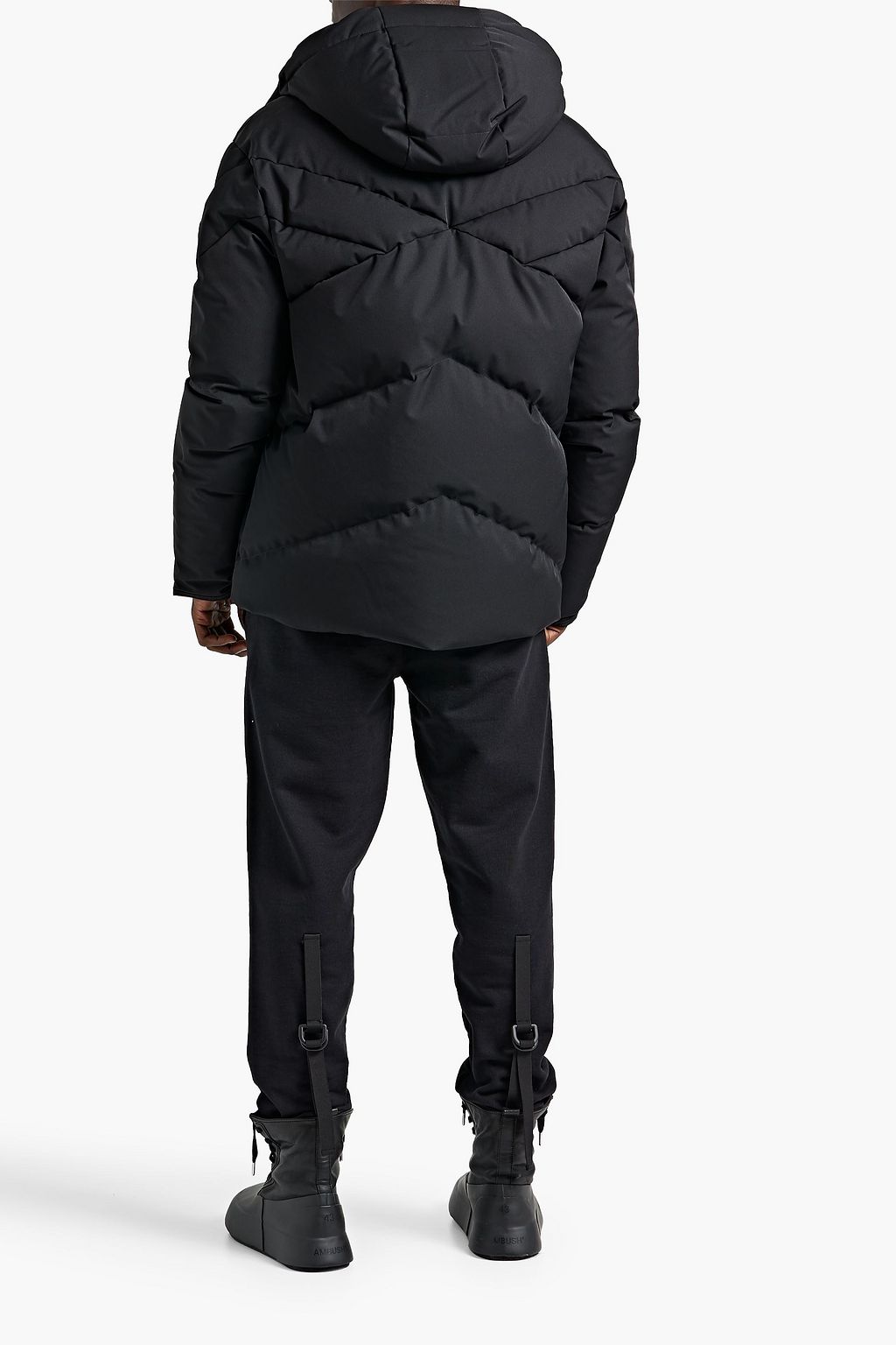 FUSALP Baqueira quilted hooded down ski jacket