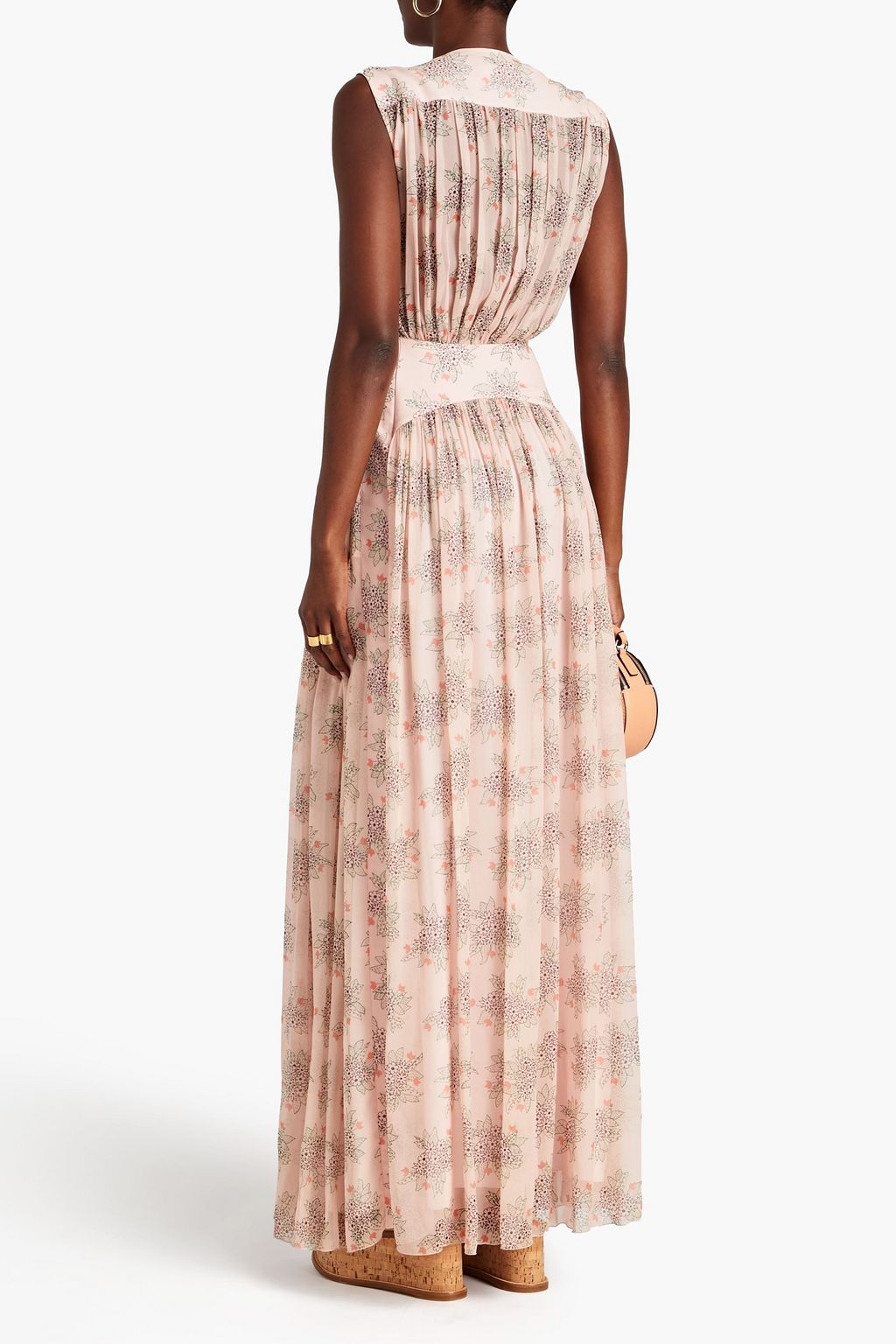 CHLOÉ Floralprint maxi dress THE
