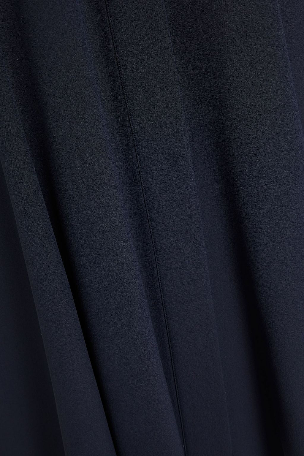 CHLOÉ Hemdkleid aus Seiden-Crêpe in Midilänge mit Gürtel