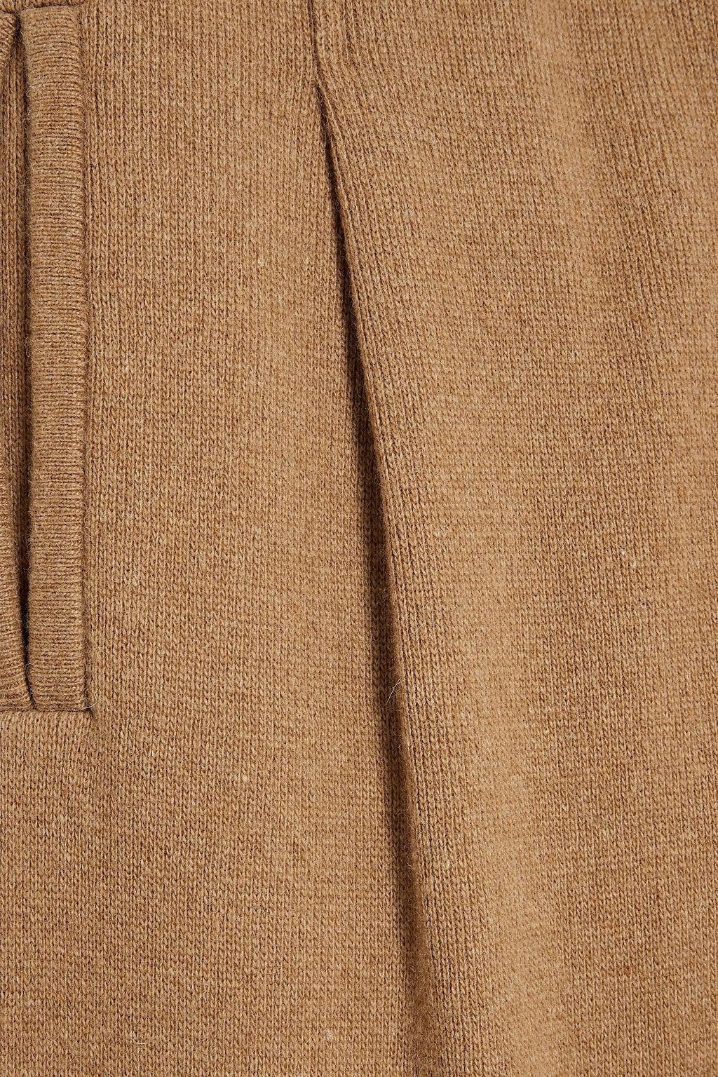 DOLCE&GABBANA Tapered wool-blend pants