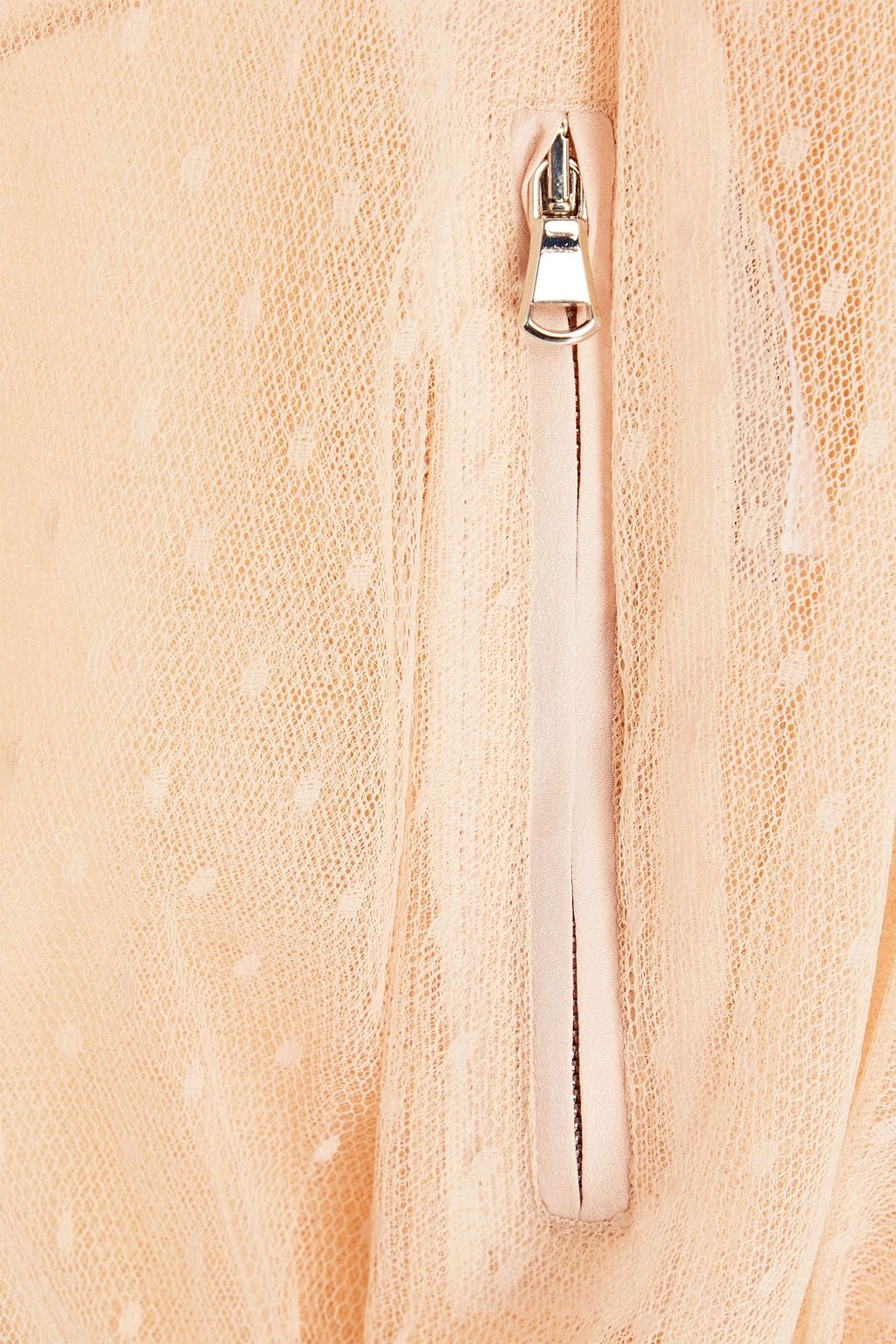 REDVALENTINO معطف بقبعة من قماش بوان ديسبري