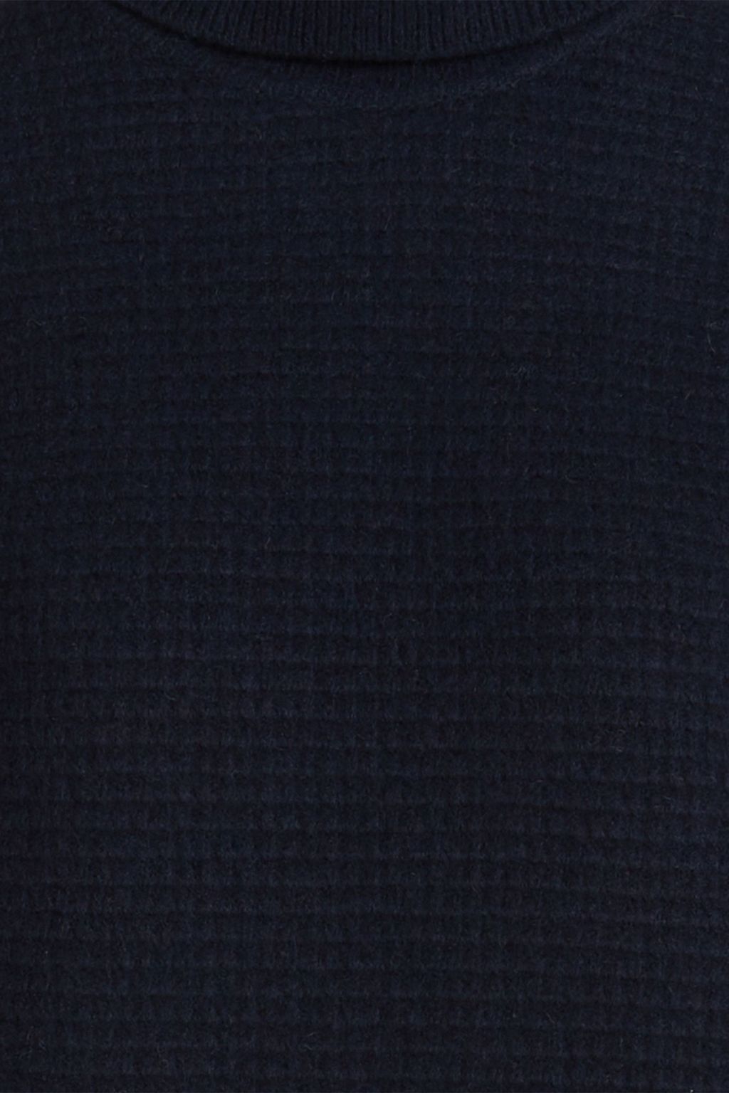 THOM BROWNE Waffle-knit wool and cashmere-blend turtleneck sweater